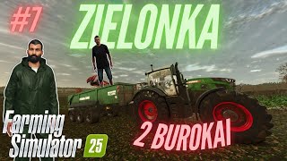 PAHMIELAS 😵‍💫 DARŽINĖ OUT MALŪNAS IN  BABŪNĖS 🍏 KNISAM BUROKUS  ZIELONKA  Farming Simulator 25 [upl. by Black725]