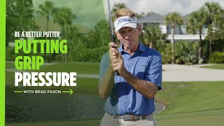 How to Grip Your Putter with the Right Pressure  Titleist Tips [upl. by Onirefez617]