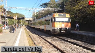 Parets del Vallès R3  Rodalies Barcelona  Renfe 447  253 [upl. by Amek960]