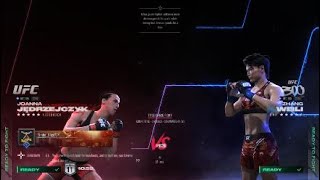 UFC 5  Joanna Jędrzejczyk vs Zhang Weili [upl. by Oruasi]