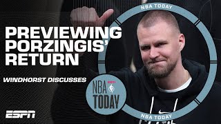 Kristaps Porzingis’ role in NBA Finals would be ‘extremely important’  Windhorst  NBA Today [upl. by Ydeh171]