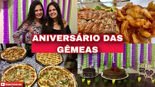 ANIVERSÁRIO DAS MINHAS FILHAS GÊMEAS DIA ESPECIAL  Lar da Tania [upl. by Asiat135]