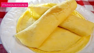 Panqueques receta fácil y rápida EN MINUTOS [upl. by Divadleahcim]