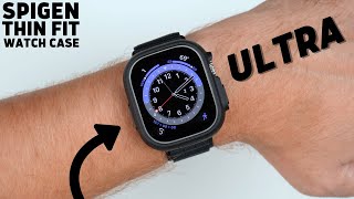 SPIGEN THIN FIT  Keep your Apple Watch Ultra looking CLEAN [upl. by Blinni898]