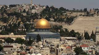 AERIAL VIEW OF OLD CITY OF JERUSALEM  Biblical Israel Ministries amp Tours [upl. by Porcia]