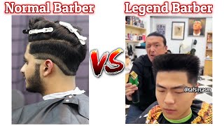 Normal Barber Vs Legend Barber  Memes viralmemes mem [upl. by Bickart]