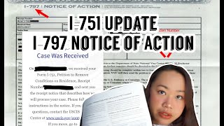 I 751 Update  Received I 797 Notice of Action [upl. by Hannad772]