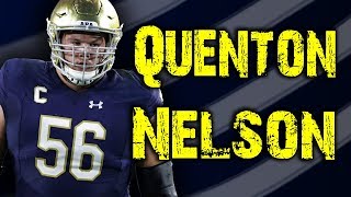 The Film Room Ep 67 Quenton Nelson is probably a future AllPro [upl. by Annaigroeg]