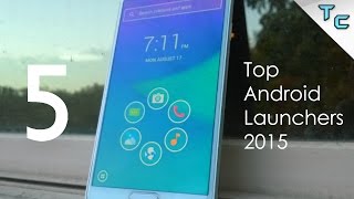 Top 5 Free Android Launchers  2015 [upl. by Htessil]