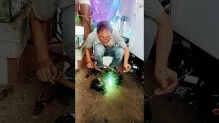 Sealed defective compressor kabuddytv howtosoldercopperpipe trendingshorts refrigerator [upl. by Mindy]