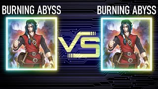 Burning abyss vs Burning abyss  Clown Format  Dueling Book [upl. by Sivat]