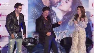 DILWALE Song Launch  Shahrukh Khan Kajol Kriti Sanon Varun Dhawan [upl. by Chesna636]