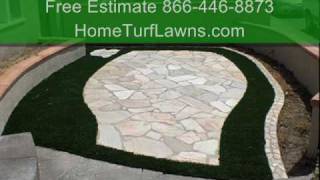 Artificial Grass Installation Pictures  HomeTurfLawnscom [upl. by Grigson]