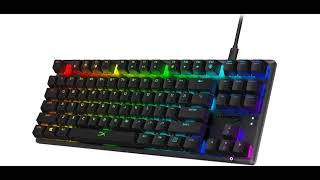 HyperX Alloy Origins Core Gaming Toetsenbord HyperX Aqua Switch RGB Tenkeyless Mech Qwerty Zwart [upl. by Edaw]