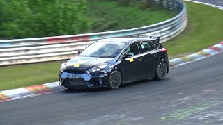 2016 Ford Focus RS Testing on the Nurburgring [upl. by Karylin]