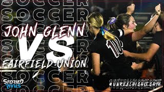 HIGH SCHOOL SOCCER  John Glenn vs Fairfield Union  HIGHLIGHT [upl. by Smada]