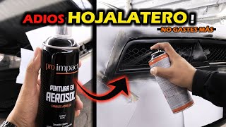 SOLO POCOS SABEN de ESTA PINTURA para AUTO Sin hojalatero Como PINTAR Partes del Auto en 5 MINUTOS [upl. by Lyndsay766]