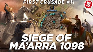 Battle that Turned Crusaders into Cannibals  Maarra 1098  First Crusade 4K [upl. by Nishi]