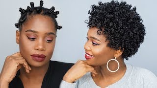 Bantu KnotOut Breakdown Short Natural Hair Tips  KendraKenshay [upl. by Amil]