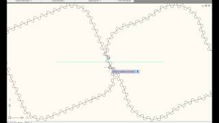 Rotating noncircular gears [upl. by Koblick279]