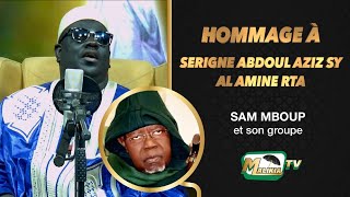 🔴Sam Mboup rend hommage à Serigne Abdoul Aziz Sy al Amine Rta [upl. by Tamera815]