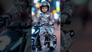 Futuristic Baby Fashion Adorable Luxury Riders in Style ai baby adorablefashion [upl. by Everard670]