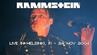 Rammstein LIVE Hartwall Areena Helsinki Finland 24112004 Full concert [upl. by Gothar]