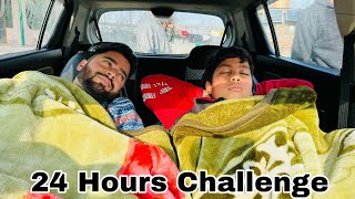 Living 24 Hours In Car 🚗 Challenge Gona Extremely Wrong  familyvlog [upl. by Bathsheba]