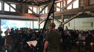 Casey Driessen conducts the Blue Ridge Fiddle Camp Orchestra [upl. by Peednam]