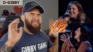 MAELYN JARMON vs SAVANNAH BRISTER “WHEN WE WERE YOUNG” 🔥 THE VOICE 2019 BATTLES REACTION [upl. by Ninon]