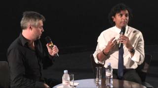 Rencontre avec M Night Shyamalan autour du film The Visit [upl. by Iblehs]