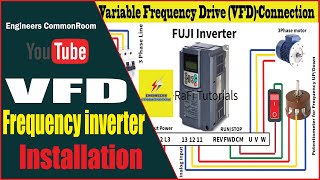 VFD control wiring diagram । Engineers CommonRoom । Electrical Circuit Diagram [upl. by Arhaz]