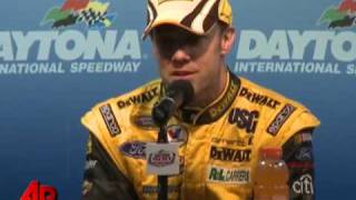 Kenseth Happy to Win the Daytona 500 [upl. by Eimilb]