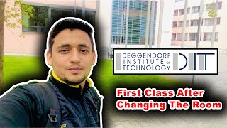 First Class After Shifting The Room  🎓 Deggendorf University Germany [upl. by Aniral]