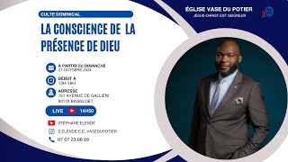 Culte dominical  La conscience de la présence de Dieu [upl. by Tenneb]