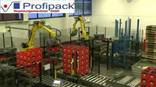 Stiegl Profipack Umpackanlage [upl. by Elleda]