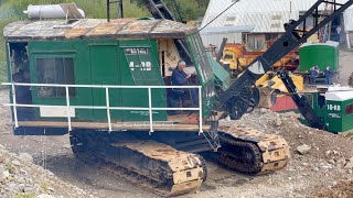 Ruston Bucyrus 54RB Dragline Working [upl. by Mcnair]