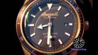 Unboxing of the Ingersoll Scovill Bronze I05001 [upl. by Enyaj]