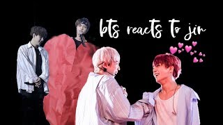 bts reacts to jin  방탄소년단 석진 p2 [upl. by Webber]