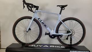 2022 Cube Agree c62 Road Race Bike in White  wwwbuyabikecouk Bike Check [upl. by Bobbe]