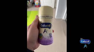 My video review of Enfamil A Gentlease Ready to Feed [upl. by Izak]