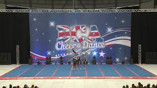 Group Stunt AllGirl Level 3 at BCA 2020 [upl. by Wall]