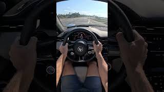 Watch the Maserati GranTurismo Trofeo Take This Corner POV Drive shorts [upl. by Ducan793]