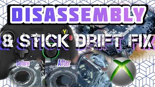 RIG NACON Revolution X XBOX Disassembly Stick drift fix [upl. by Eido986]