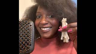 How to clean Paddle Brush Blow DryerHot N Gold Natural Hair Diaries [upl. by Hallimaj]