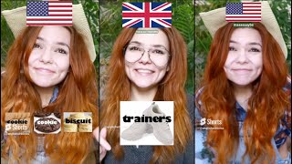 British English vs American English vocabulary compilation  English vocabulary lesson [upl. by Robins]