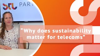 Why does sustainability matter for telecoms [upl. by Upton]