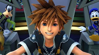 Kingdom Hearts 3 Movie All Cutscenes and Secret Ending [upl. by Akinirt]