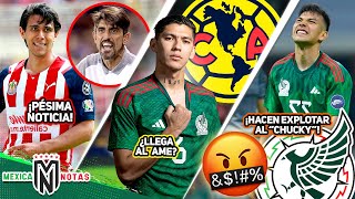 JJ Macías RECIBE LA PEOR NOTICIA😢 Arteaga RESPONDE al Ame✅ Chucky Lozano FURIOSO con la Selección😡 [upl. by Cul666]