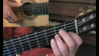 flamenco guitar lesson78 bulerias con golpe [upl. by Dnalon]